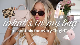 what's in my polène bag | my everyday *glamorous* IT GIRL essentials