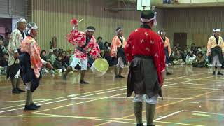 種子島の郷土芸能：ちくてん南種子町ふるさと祭での踊り上里・新上里集落2017年