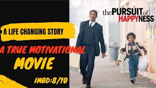 The Pursuit of Happiness Movie Explained in Hindi / A True Motivational Story