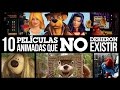 10 Películas Animadas que NO Debieron Existir | LA ZONA CERO