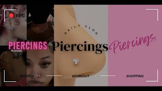 Watch Me Get My First Nose Piercing 😱 . Painful or Nah? (Nose piercing,New microphone)💕