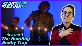 🖖STAR TREK TNG 3x5-6 The Bonding | Booby Trap REACTION