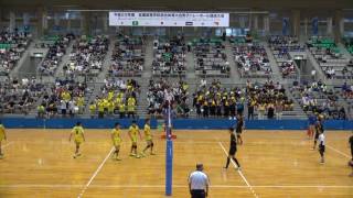 2017年  男子バレーボール  開智×鎮西 決勝 3