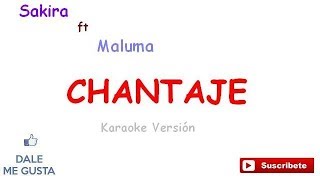 Shakira - Chantaje (Official Video Karaoke) ft. Maluma