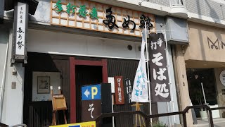 手打ち蕎麦 多め勢 本店（ためせい）　天ぷらセット蕎麦温