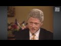 bill clinton tells jim lehrer there is no sexual relationship with monica lewinsky