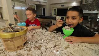 Ice Scream game at home for fun | Rod Costume | Deion's Playtime Skits