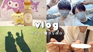 ［vlog］神戸&大阪 : ちょっと贅沢に過ごした休日⛅️  |  USJ🌍 | サンリオ ふにゅまるカフェ☕️