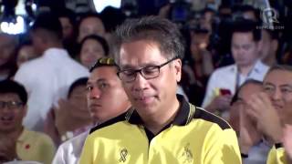 President Aquino formally endorses Mar Roxas