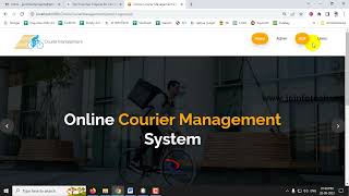 Online Courier Management System | Java | Courier Booking System | Java Final Year Project 2026