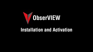 ObserVIEW Getting Started