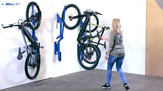 USE e-Bikelift, Parke dein Fahrrad ganz mühelos und platzsparend