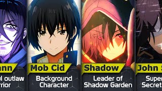 All versions of Cid Kagenou | The Eminence in Shadow