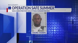 Bay County Sheriff's Office makes 20th arrest from Operation Safe Summer