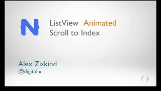 NativeScript ListView Scrolling