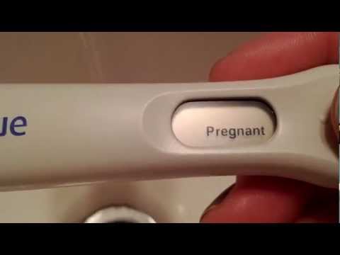 Always Positive Clearblue Digital Pregnancy Test Prank Demo Always Positive Clearblue Digital Pregnancy Test Prank Demo