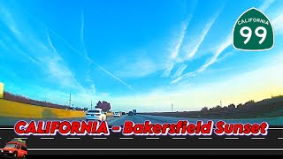 👍 California State Route 99 S | 58 E | Bakersfield Sunset #roadtrip #california #travel #drive