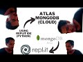 using Replit IDE (python) connect with Atlas mongoDB (cloud)