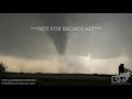 05 14 18 arkansas city ks tornado directly overhead 4k video