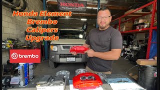 Honda Element Brembo Calipers Parts Explain - Episode 12 👍