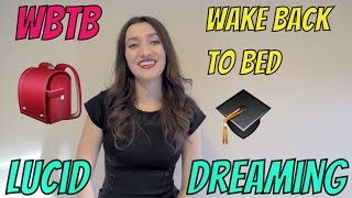 👍 💆‍♂️Wake Back to Bed (WBTB) - Lucid Dreaming Technique [How To] 💆‍♂️👍