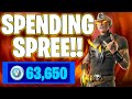 SPENDING 60,000+ V-BUCKS in Fortnite!! (Spending Spree #43)