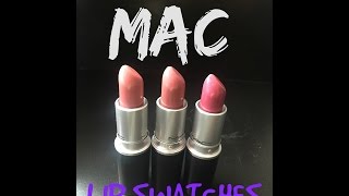 ѕнαяιє¢єαℓιѕнα||: Mac Lip Swatches #thepaintedlipsproject