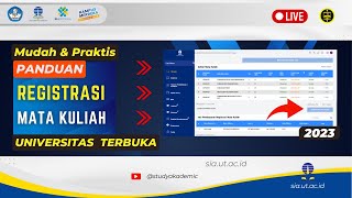 Cara Registrasi Mata Kuliah di Universitas Terbuka 2023 || #study akademic