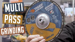 Multi Pass Grinding with @weilerabrasives || FABTECH 2019