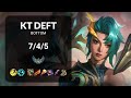 KT Deft Kai'Sa vs Ezreal BOTTOM - KR CHALLENGER Patch 14.15