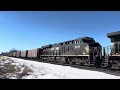 bnsf c nammhk @south shore mo 1 13 25