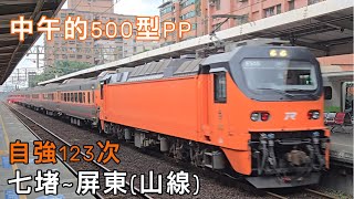 2025/1/15 臺鐵123次PP自強號(E500)樹林站通過