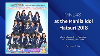 MNL48 at Manila Idol Matsuri 2018