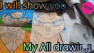 I will show you my all drawing #drawing #anime #shorts #viral #sketch #goku #god #youtube #ytshorts