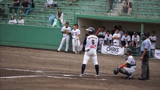 福井ミラクルエレファンツ#6荒道好貴2019 06 23富山戦（県営富山）