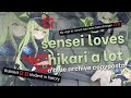 sensei loves hikari a lot (blue archive copypasta)