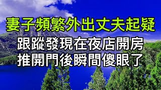 妻子頻繁外出丈夫起疑，偷偷跟踪發現她進夜店開房，推開門後瞬間傻眼了！真實故事 ｜都市男女｜情感｜男閨蜜｜妻子出軌