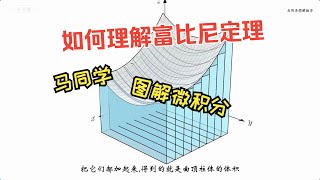 富比尼定理｜二次积分公式｜二重积分｜马同学图解数学