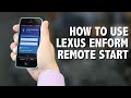 Hoffman Hints - How to Use Lexus Enform Remote Start