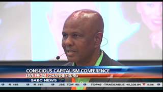 Joseph Mathunjwa at the Conscious capitalism conference