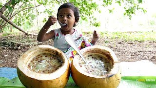 Delicious Elaneer Payasam Prepared By Our 2Years Old Girl | Tender Coconut Kheer | Kiddy Kitchen