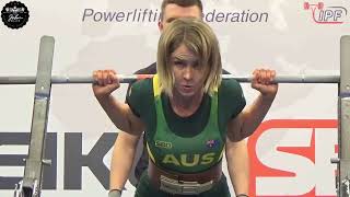 Kelly Andrews - 12th Place 402.5kg Total - 57kg Class 2024 IPF Women's Classic