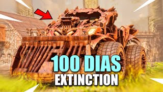 SOBREVIVO 100 DIAS en ARK EXTINCTION... TENGO COCHE #3