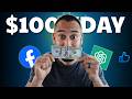 How to Make $100/Day on Facebook Using AI (Step By Step)