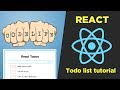 React Tutorial: Create a Simple Todo List Web App with React