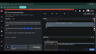 Sum of Two Lowest Positive Integers Using Csharp | C# - CodeWars Kata 7 Algorithm Solution