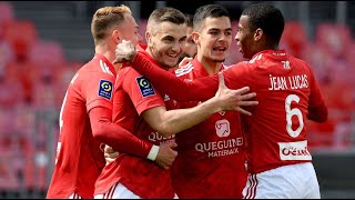 Brest 1 - 1 Nimes | All goals and highlights | France Ligue 1 | 11.04.2021
