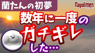 蘭たんの初夢一週間【ナポリの男たち切り抜き】