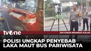 Polisi Lakukan Olah TKP Tragedi Kecelakaan Maut Bus Pariwisata | AKIM tvOne