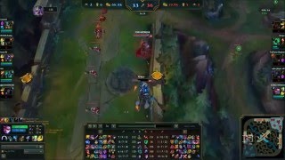 Forg1ven and Krepo playing a nerve-wrecking 60 minute game as Vayne and Thresh